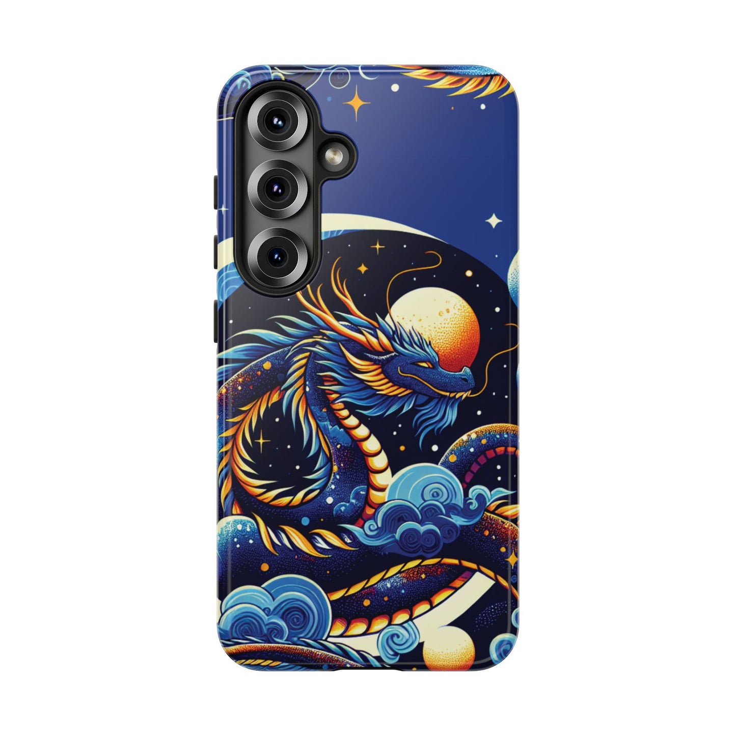 Dragon Art Tough Phone Case - Vibrant, Stylish Protection for Dreamers
