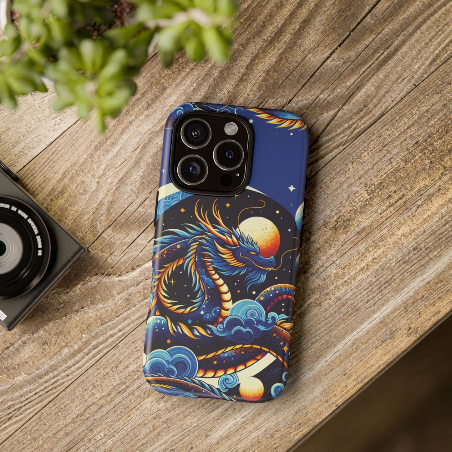 Dragon Art Tough Phone Case - Vibrant, Stylish Protection for Dreamers